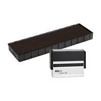This COLOP replacement pad comes in your choice of 11 ink colors! Fits the COLOP Printer 25 self-inking stamp. Fast and free shipping on orders $60 and over!