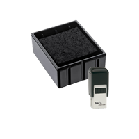 This COLOP replacement pad comes in your choice of 11 ink colors! Fits the COLOP Printer Q12 self-inking stamp. Re-inkable & durable. Orders over $75 ship free!