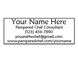 Customize the Consultant Large stamp w/ your name & company name. This simple stamp comes in 6 mount options & variety of ink colors. Free shipping over $60!
