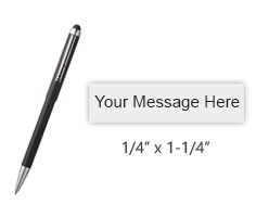 Heri Metal Stamp Pen with Free Engraving - Black