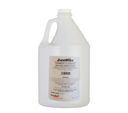 Use this gallon size cleaner to thin JustRite inks, reduce build-up on pads & to remove JustRite ink markings from non-porous surfaces. Free shipping over $75!