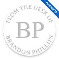 Add a personalized touch w/ top quality laser engraved monogram embosser, Style 545. Available in 2 sizes w/ Pocket or Desk styles. Free shipping over $100!