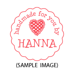 Personalize this Handmade For You By stamp w/ your name or company info. In your choice of 5 mount options! Free shipping on orders over $100!