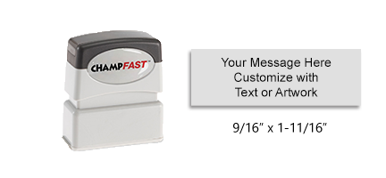 Customize this quick-dry ChampFast XL-75 with 3 lines of text or artwork, available in 3 ink colors. Fast and free shipping on orders over $75!