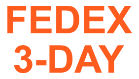 Add your choice between 11 ink colors (5 regular, 6 premium) to this FEDEX 3-DAY self-inking stock stamp and choose one of 4 sizes. Orders over $75 ship free!