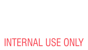 This INTERNAL USE ONLY self-inking stock stamp has 4 sizes available & 5 standard ink colors with 6 premium colors to choose from. Orders over $100 ship free!