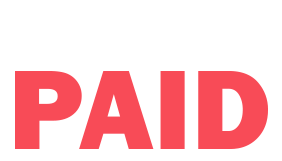 Order this PAID self-inking stock stamp now and choose from 4 sizes and one of 5 regular ink colors and 6 premium ones. Orders over $100 ship free!