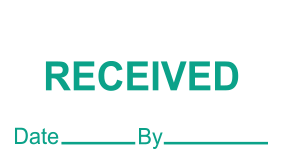 Stamp in vibrant color using this RECEIVED With Date/By self-inking stock stamp with our 11 ink color options & in one of 4 sizes. Orders over $100 ship free!