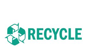Be environmentally conscious with this RECYCLE self-inking stock stamp and stamp in your choice of 11 ink colors and 4 mount sizes. Orders over $100 ship free!