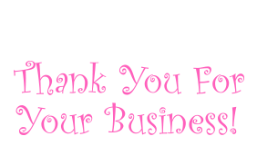 Make a colorful THANK YOU FOR YOUR BUSINESS self-inking stock stamp with your choice of 11 ink colors and choose one of 4 sizes. Orders over $100 ship free!