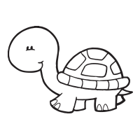 Turtle self-inking rubber stamp available in your choice of 4 sizes and 11 ink colors. Refillable with Ideal ink. Orders over $60 ship free!