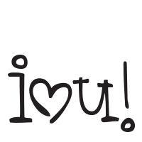 I Love You self-inking rubber stamp available in your choice of 4 sizes and 11 ink colors. Clear impressions. Re-ink with Ideal ink. Orders over $100 ship free.