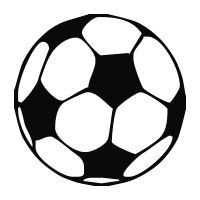 Soccer ball self-inking rubber stamp available in your choice of 4 sizes and 11 ink colors. Clear impressions; re-ink w/ Ideal ink. Orders over $100 ship free.