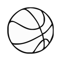 Basketball self-inking rubber stamp available in your choice of 4 stamp sizes and 11 ink colors. Re-ink with Ideal ink. Orders over $100 ship free!