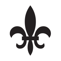 Fleur de Lis self-inking rubber stamp available in your choice of 4 stamp sizes and 11 ink colors. Re-inkable with Ideal ink. Orders over $100 ship free!
