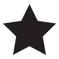 Traditional Solid Star Self-Inking Stamp