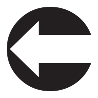 Arrow inside a circle icon self-inking rubber stamp available in your choice of 4 sizes and 11 ink colors. Re-inkable w/ Ideal Ink. Orders over $100 ship free.