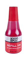 This 0.9 oz. bottle of red refill ink is used in all Cosco self-inking stamps. W/ a precision tip, application is easy & mess free. Orders over $45 ship free!