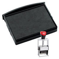 This Cosco replacement pad comes in your choice of 11 ink colors! Fits Cosco model 3160 self-inking stamps. Fast & free shipping on orders $45 and over!