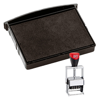 This Cosco replacement pad comes in your choice of 11 ink colors! Fits the Cosco model 3360 self-inking stamp. Fast and free shipping on orders $45 and over!