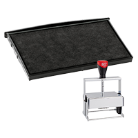 This Cosco replacement pad comes in your choice of 11 ink colors! Fits the Cosco model 3960 self-inking stamp. Fast and free shipping on orders $45 and over!