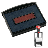 This 2 color Cosco replacement pad comes in your choice of 11 ink colors! Fits Cosco models 2160 and 2360 self-inking stamps. Orders over $45 ship free!