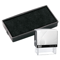This Cosco replacement pad comes in your choice of 11 ink colors! Fits Cosco models 30 and GLP-30 self-inking stamps. Orders over $45 ship free!