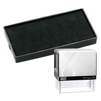 This Cosco replacement pad comes in your choice of 11 ink colors! Fits Cosco models 40 and GLP-40 self-inking stamps. Orders over $45 ship free!