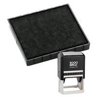 This Cosco replacement pad comes in your choice of 11 ink colors! Fits the Cosco model 54 self-inking stamp. Orders over $45 ship free!
