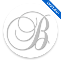 Add a personalized touch w/ top quality laser engraved monogram embosser, Style 500. Available in 2 sizes w/ Pocket or Desk styles. Free shipping over $60.