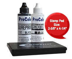 This professional fabric marking ink provides permanent, acid free fast drying impressions on most fabrics. Fast and free shipping on orders over $45!
