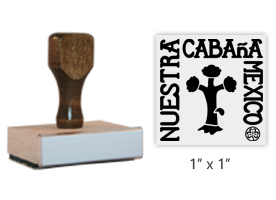 The 1" square Our Cabaña Logo stamp is approved by the WAGGGS Marketing Dept. & World Centre Managers. Requires separate ink pad. Orders over $45 ship free!