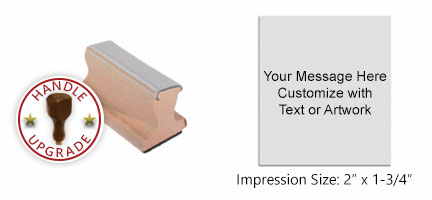 Customize this stamp with up to 12 lines of text or artwork! Best for forms or document stamps! Separate ink pad required. Free shipping on orders over $100!