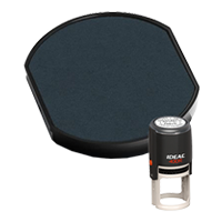 Ideal R-400R replacement pad that fits the Ideal 400R self-inking stamp. 11 ink colors to choose from with free shipping on orders over $75!