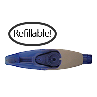 This Lion brand Click-N-Refillable Correction Tape applies easy and requires no drying time. Simple cartridge replacement. Orders over $75 ship free!