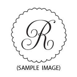 See your initial in an elegant script font in this monogram stamp and choose one of 11 different ink colors! Shop now and get free shipping over $45.