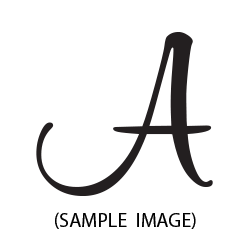 Calligraph a single initial onto greeting cards or letters with this monogram stamp in 5 mount options. Fast and free shipping on orders $100 and over!