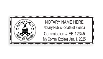 The Florida notary stamp is available in 5 mount options, fully customizable and ships fast! Meets all state requirements. Free shipping on orders over $60!