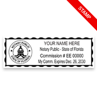 The Florida notary stamp is available in 5 mount options, fully customizable and ships fast! Meets all state requirements. Free shipping on orders over $75!