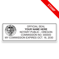 This top quality Oregon notary stamp ships in 1-2 days, meets all state requirements and is available on 5 mount choices. Free shipping on orders over $75!