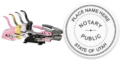 This notary public embosser for the state of Utah meets state regulations and provides top quality embossed impressions. Orders over $60 ship free!