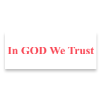 Show your patriotism w/ this IN GOD WE TRUST self-inking stock stamp. Impression size of 7/8" x 2-3/8" and comes in 11 ink colors. Orders over $75 ship free!