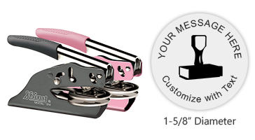 This Shiny Pocket Seal has an impression size of 1-5/8" and features 5 lines of customizable text. Fast and free shipping on orders $60 and over!