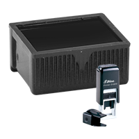This Shiny replacement pad comes in your choice of 11 ink colors! Fits the Shiny S-820 self-inking stamp. Orders over $100 ship free!