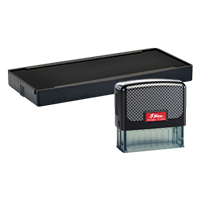 This Shiny replacement pad comes in your choice of 11 ink colors! Fits the Shiny model S-855 self-inking stamp. Orders over $100 ship free!