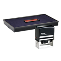 This 2 color Shiny replacement pad comes in your choice of 11 ink colors! Fits Shiny model S-830D self-inking stamps. Orders over $100 ship free!