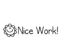 Reward good work with this Nice Work self-inking stamp in your choice of 11 ink color options. Refillable with Ideal ink. Free shipping on orders over $100!
