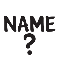 Name with question mark self-inking rubber stamp available in 4 sizes and 11 ink color options. Refillable with Ideal ink. Free shipping on orders over $75!