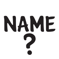 Name with question mark self-inking rubber stamp available in 4 sizes and 11 ink color options. Refillable with Ideal ink. Free shipping on orders over $100!