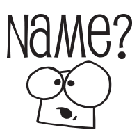 Name with surprise face self-inking rubber stamp available in a choice of 4 sizes and 11 different ink colors. Re-ink w/ Ideal ink. Orders over $75 ship free.